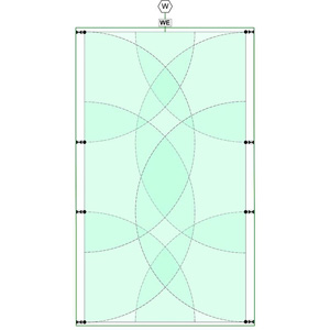 45 x 25 m